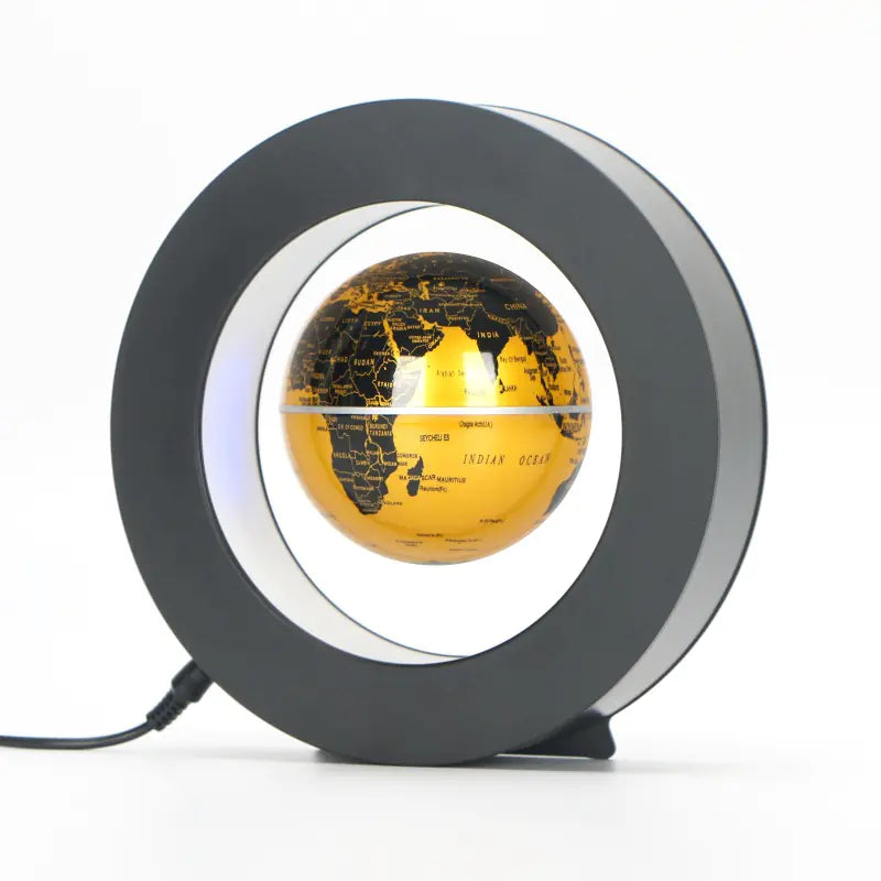 Floating Magic Globe - 4-Inch Blue Decor