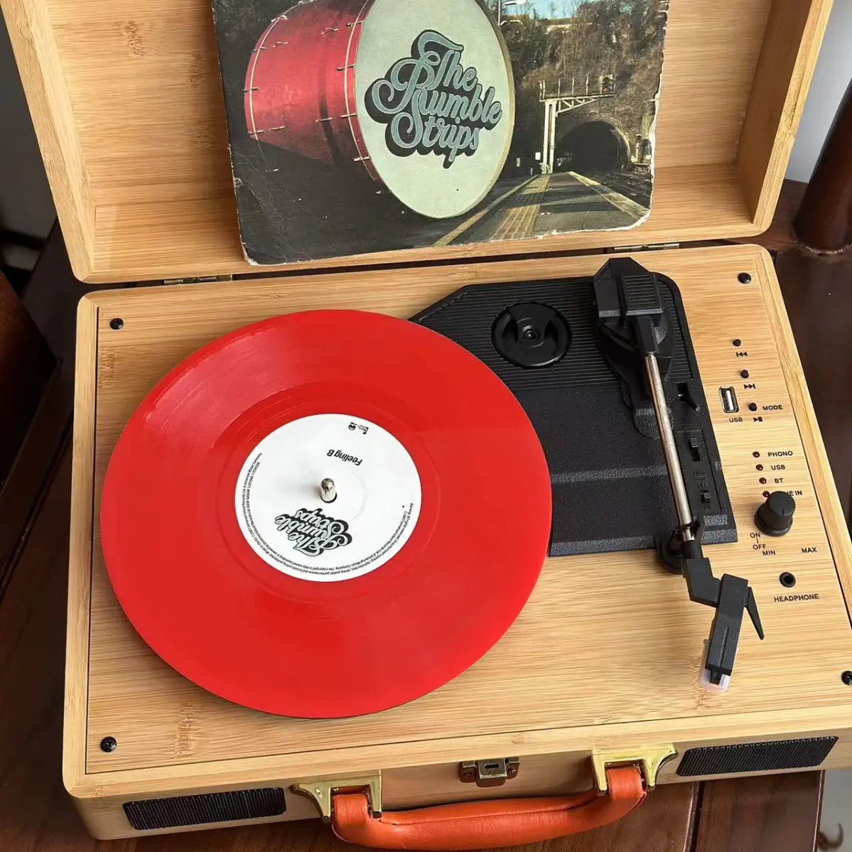 Retro Bluetooth Vinyl Record Player