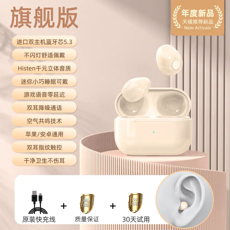 Earbuds Mini Pro4SS Invisible True Wireless Bluetooth Earbuds